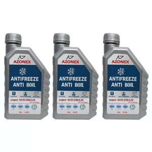 ضدیخ و ضدجوش 100 به 0 آزونکس مدل OAT Technology  حجم 1 لیتر بسته 3 عددی