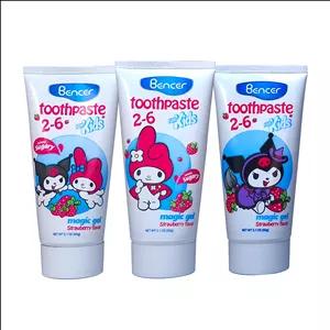 خمیردندان کودک بنسر مدل ملودی و کرومی  حجم 180 میلی‌لیتر بسته سه عددی