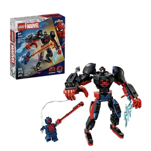 لگو 135 تکه سری Marvel مدل Miles Morales Mech vs. Spider-Man 2099 کد 76337