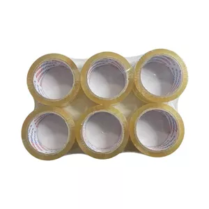 چسب پهن پارس پک کد 90 عرض 5 سانتی متر بسته 6 عددی