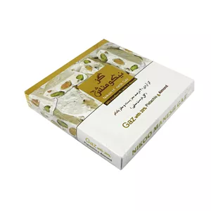 گز 20 درصد آردی مخوط پسته و بادام نیکومنش - 350 گرم