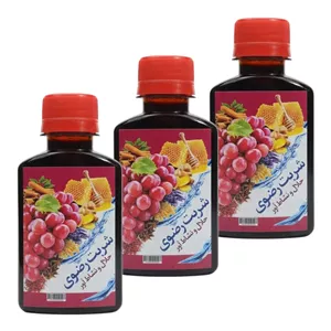 شربت رضوی - 100 میلی لیتر بسته 3 عددی
