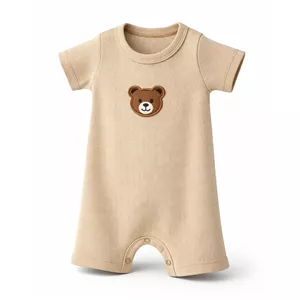 رامپر نوزادی مدل پنبه‌ای Teddy کد 001