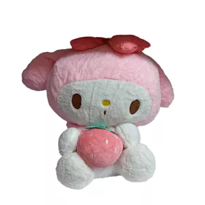 عروسک مدل ملودی توت فرنگی به دست پتودار ارتفاع 38 سانتی متر