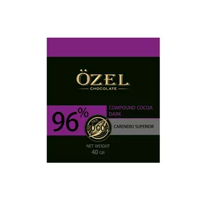 شکلات تلخ 96 درصد اوزل - 40 گرم