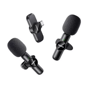 ست میکروفن بی سیم ریمکس مدل Type-C K10