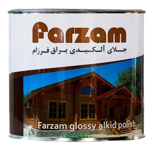 جلا روغنی الکیدی براق فرزام کد 320 وزن 3.5 لیتر