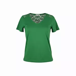بلوز آستین کوتاه یقه هفت زنانه مدل P2000129