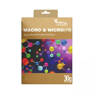 کود 13 عنصره تایمکس مدل macro-micro پودری وزن 30 گرم