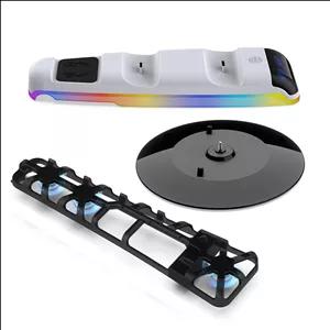 فن خنک کننده و شارژر دسته و پایه نگهدارنده پلی استیشن 5 دابی مدل TP5-35130