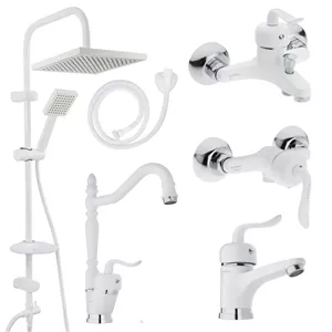 ست شیرآلات نایریکا مدل  قاجاری کد W-02 یونیورست مجموعه 6 عددی