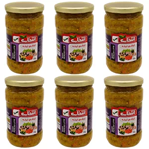 ترشی لیته انتخاب - 630 گرم بسته 6 عددی