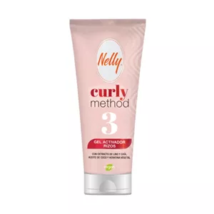 ژل مو  مرطوب حالت دهنده مو با قدرت نگهداری 3 نلی مدل Curly مناسب موهای مجعد و فر حجم 200 میلی لیتر