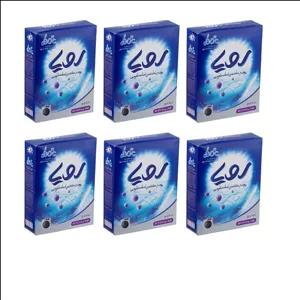 پودر ماشین لباسشویی رویا مدل Abc وزن 500 گرم بسته 6 عددی