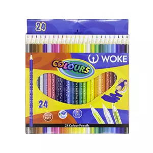 مداد رنگی 24 رنگ ووک طرح صدفی