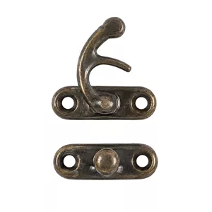 قفل کیف مدل فلزی دو‌تکه قلابی کد PCC-12