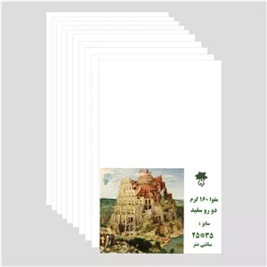 مقوا تیما مدل X-W سایز 35x25 سانتی متر بسته 10 عددی