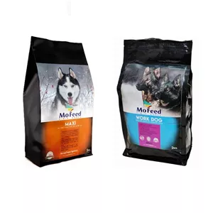 غذا خشک سگ بالغ مفید مدل ورک و مکسی با طعم مرغ و گوشت وزن 4 کیلوگرم مجموعه 2 عددی