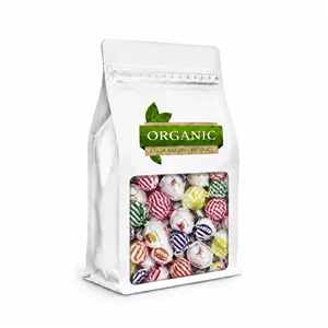 مینی تافی میوه ای ارگانیک - 250 گرم