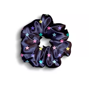 کش مو زنانه مدل اسکرانچی طرح ستاره کیوت 