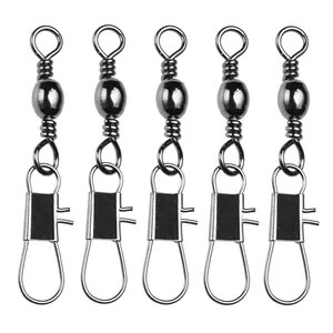 هرزگرد ماهیگیری بیگ فیش مدل قفل دار استیل سایز 7 بسته 5 عددی