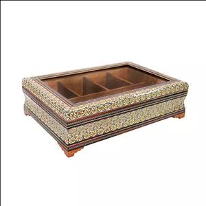 جعبه خاتم کاری صنایع دستی فاخر مدل تی بگ کد MQ21wire