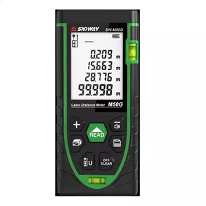 متر لیزری سندوی مدل SW-M50G برد 50 متر