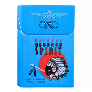 عطر جیبی اکس بالت مدل natural essencs spirit blue با رایحه خنک حجم 35 میلی‌لیتر