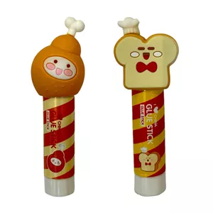 چسب ماتیکی مدل فانتزی طرح فست فود بسته 2 عددی