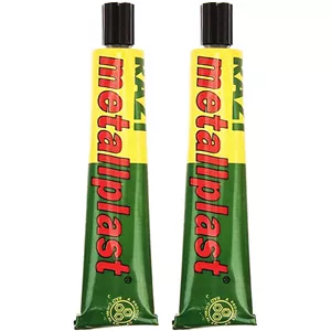 چسب آهن رازی مدل metallplast حجم 50 میلی لیتر بسته 2 عددی