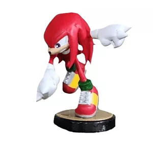 فیگور طرح سونیک مدل Nova Art Knuckles ارتفاع 15 سانتی‌متر