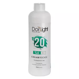 کرم اکسیدان دور لایت مدل 1 شش درصدی حجم 750 میلی لیتر