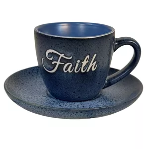 ست فنجان و نعلبکی ۱۲ پارچه ۶ نفره دنی هوم مدل کافی کد faith1