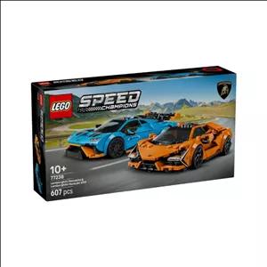 لگو 607 تکه سری اسپید مدل Lamborghini Revuelto & Huracán STO کد 77238