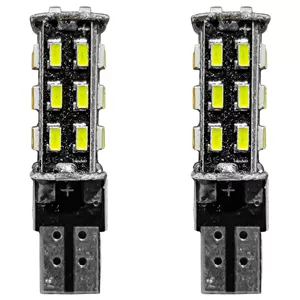 لامپ کوچک چراغ جلو خودرو تک حالته بست یدک مدل ۲۸ تایی یخی کد SMD پایه تک کنتاک مناسب برای سمند سورن بسته ۲ عددی 