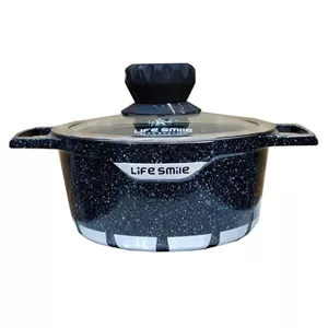 قابلمه گرانیتی لایف اسمایل کد FLCM-12 سایز ۱۲