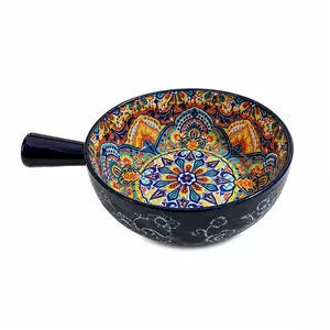 کاسه طرح سنتی ایزنیک مدل گلستان