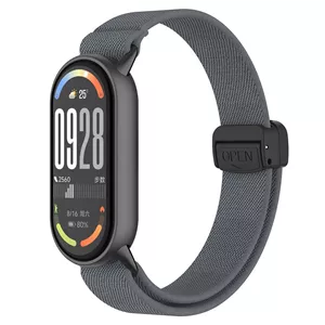 بند اسپریگ مدل Magnetic Fabric WRS مناسب برای ساعت هوشمند شیائومی Mi band 8/9 12mm
