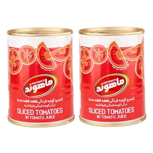 کنسرو گوجه فرنگی خرد شده ماهوند - 350 گرم مجموعه 2 عددی