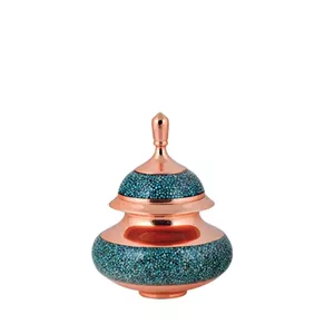 قندان فیروزه کوبی آقاجانی  کد F044