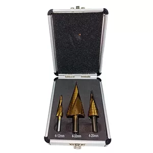 مته کاری بریکس مدل شیار دار کد AJ-BRIX-3PCS-SH مجموعه 3 عددی