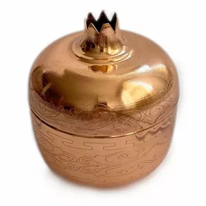قندان مسی مدل لیزری کد ZH338.3