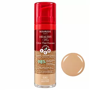 کرم پودر 10 Spf بورژوآ مدل Healthy Mix Glow Tint Essence شماره 30 مناسب برای انواع پوست حجم 30 میلی‌لیتر