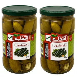 خیارشور درجه یک انتخاب - 640 گرم