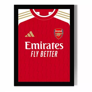 تابلو مدل دیواری طرح کیت اول آرسنال فصل 2023/2024 کد FD630