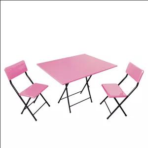 میز و صندلی سفری تاشو 2 نفره میزیمو کد 10105 مجموعه 3 عددی