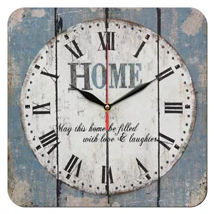 ساعت دیواری طرح چوب آنتیک کد 1407M