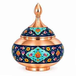 قندان مسی آقاجانی کد 111
