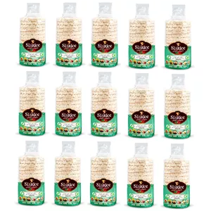 رایس کیک شوید بدون گلوتن سیس رایس - 1800 گرم کارتن 15 بسته ی 120 گرمی