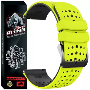 بند راینو مدل Dual-Sport مناسب برای ساعت هوشمند شیائومی Redmi Watch 3 Active 22mm